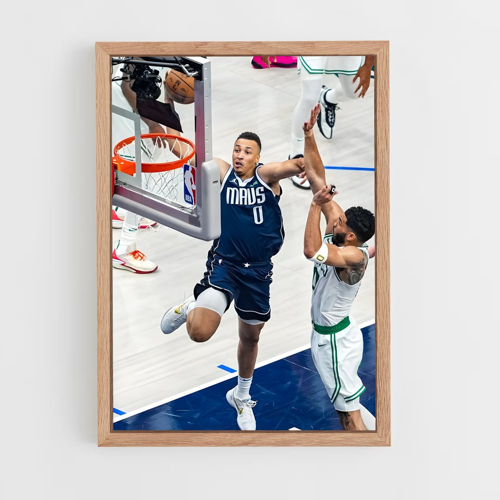 Poster Dante de exum – affiche Basketball (vue 4)